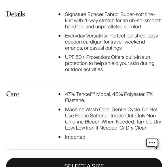 NWT SPANX Light Gray Cocoon Cardigan - Picture 5 of 5